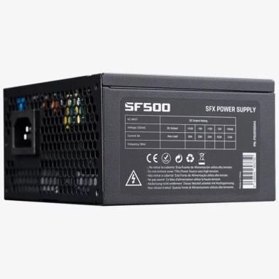 Fuente de Alimentación Hiditec SF500 | SFX | 500W | 80mm | Negro