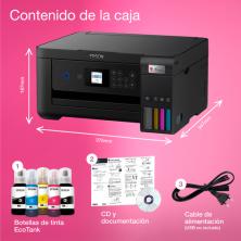 Epson EcoTank Impresora multifunción ET-2850 A4 con depósito de tinta, conexión Wi-Fi
