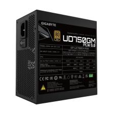 GIGABYTE UD750GM PG5 unidad de fuente de alimentación 750 W 20+4 pin ATX ATX Negro