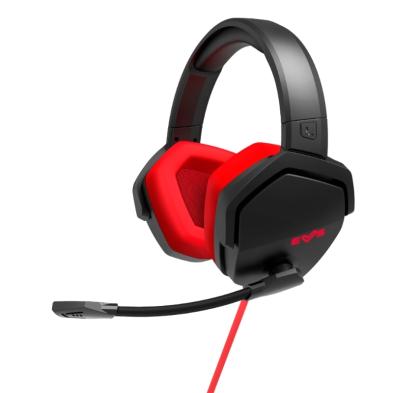 AURICULARES GAMING ENERGY SISTEM 453177 | MICRÓFONO BOOM MIC | CONECTOR USB TIPO A | ROJO