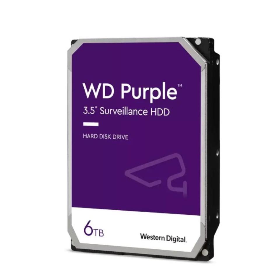 Western Digital Purple WD64PURZ disco duro videovigilancia 6TB 3.5