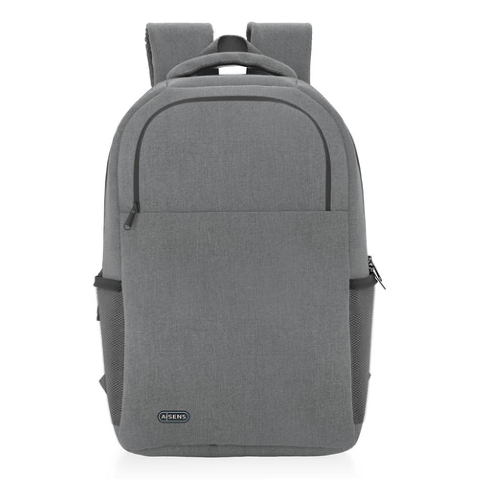 AISENS Mochila premium para portátil 15.6, Gris
