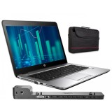 HP EliteBook 840 G3 Core i5 6300U 2.4 GHz | WEBCAM |DOCK HP | WIN 10 | MALETÍN DE REGALO