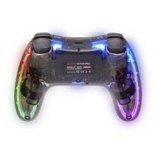Mars Gaming Gamepad Inalámbrico 2.4GPRO, Neon RGB, Vibración Háptica Dual, Joysticks Analógicos, Mando para PC, PS3, PS4, PS5, X