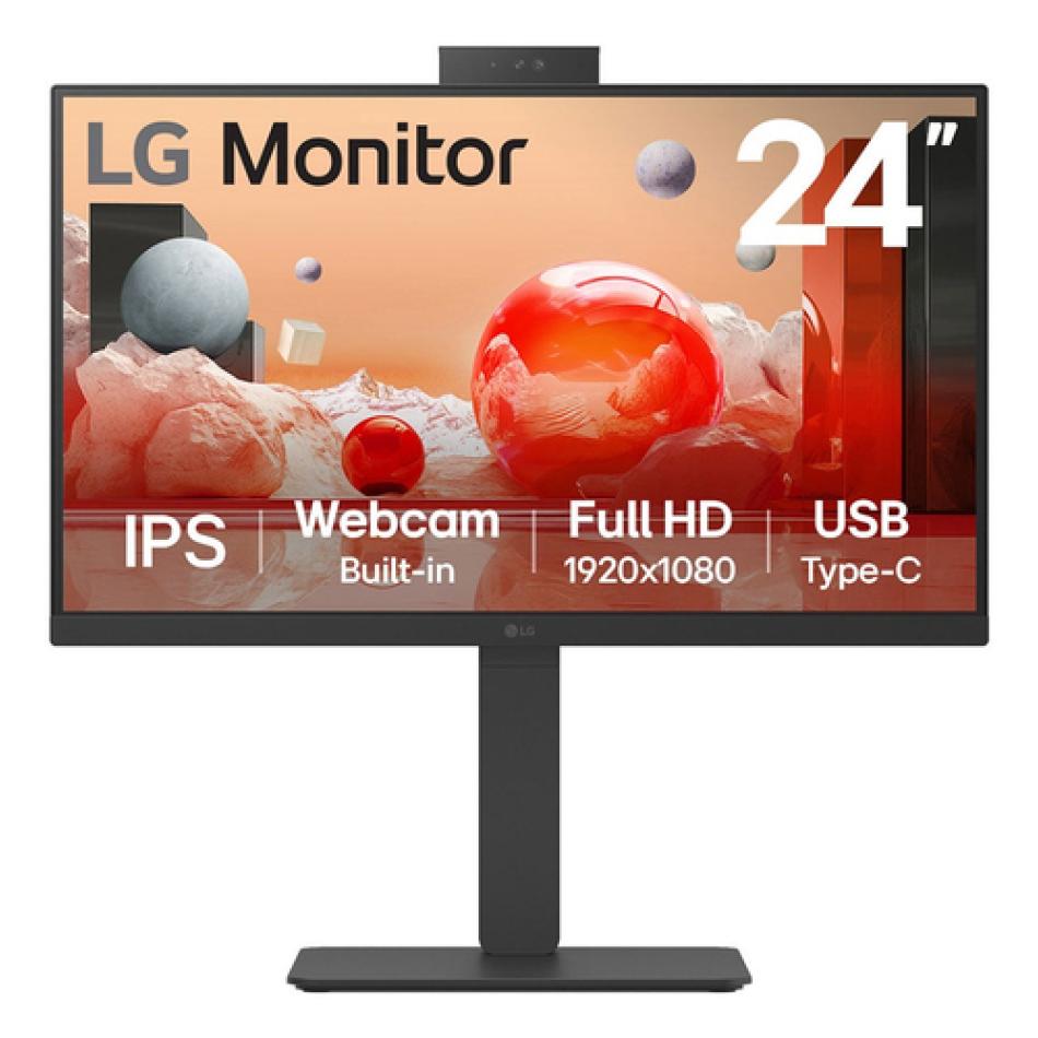 Nuevo Monitor LG 24BA850-B con webcam y altavoces