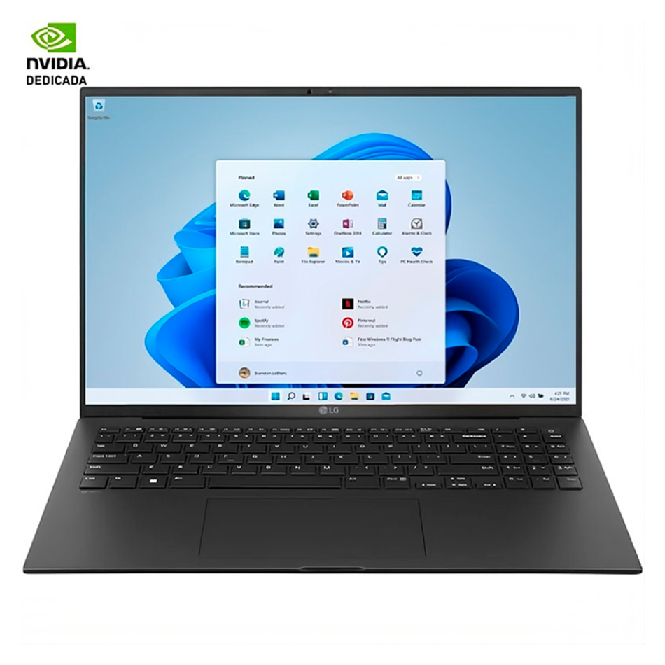 Nuevo portátil LG Gram 16Z90R-E AD78B Core i7 1360P con RTX 3050 4GB
