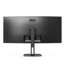 AOC V5 CU34V5C/BK pantalla para PC 86,4 cm (34") 3440 x 1440 Pixeles Wide Quad HD LED Negro