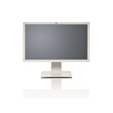 MONITOR FUJITSU DISPLAY P27T-7 reacondicionado con soporte ergonómico.