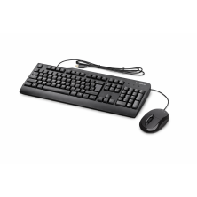 TECLADO LENOVO USB SMARTCARD +RATON USB 1000 DPI | MEMBRANA | QWERTY | USB | ESPAÑOL | NEGRO