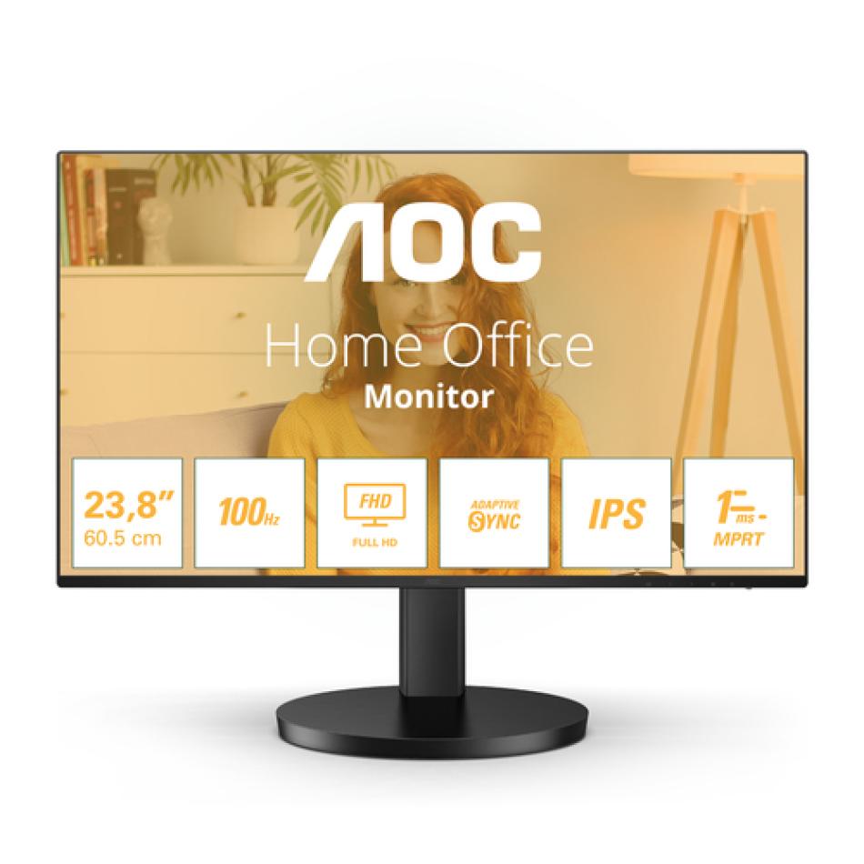Monitor AOC 24B3HA2 reacondicionado con altavoces