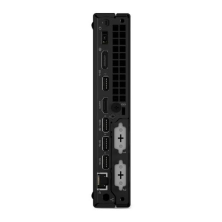 Trasera del Lenovo ThinkCentre M80q Gen 3 con HDMI, DisplayPort, USB y Ethernet