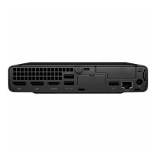 Trasera del HP Elite Mini 800 G9 con dos DisplayPort, HDMI, USB, Ethernet y antena WiFi