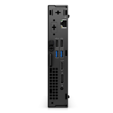 Dell OptiPlex 7010 Micro reacondicionado, vista trasera con DisplayPort 1.4 y HDMI