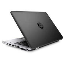 HP EliteBook 820 G1 reacondicionado, tapa cerrada con el logotipo HP