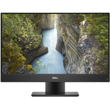 Dell OptiPlex 7460 todo en uno de 23,8 pulgadas con webcam, de frente sobre su peana