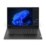 Portátil Lenovo V15 G5 negro con Intel Core 5 210H de 8 núcleos, 16 GB de RAM y SSD NVMe de 512 GB, vista frontal