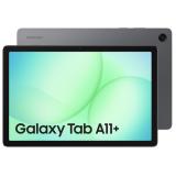 Tablet Samsung Galaxy Tab A11+ de 11 pulgadas en gris, vista frontal