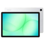 Tablet Samsung Galaxy Tab A11+ de 11 pulgadas en plata, vista frontal