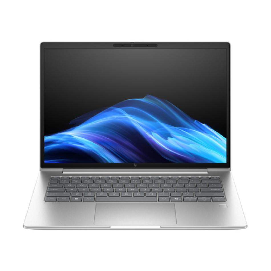Portátil HP EliteBook 6 G1a en plata Pike con AMD Ryzen 5 220, 16 GB de RAM y SSD NVMe de 512 GB, vista frontal
