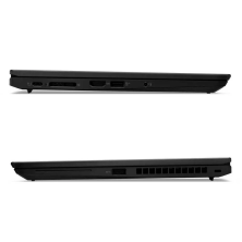 Lenovo ThinkPad X13 G2 visto de perfil, con la tapa cerrada