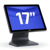 Terminal TPV todo en uno iggual con pantalla táctil de 17 pulgadas en color negro