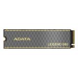 ADATA Legend 860 SSD NVMe M.2 2280 500GB PCIe Gen4 con disipador
