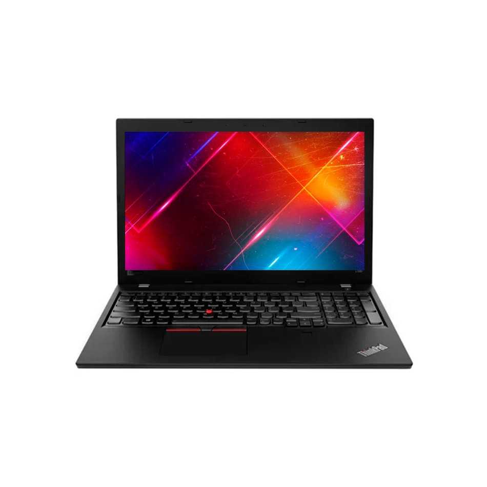 Lenovo ThinkPad L580 abierto con la pantalla encendida