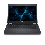 Portátil Dell Latitude E5470 reacondicionado abierto, vista frontal del teclado español y la pantalla de 14 pulgadas