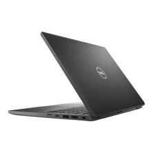 Ángulo trasero del Dell Latitude 7430 con la tapa medio cerrada