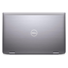 Tapa del Dell Latitude 7330 cerrada, vista trasera con el logo Dell centrado