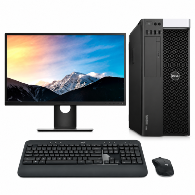 Dell Precision 5820 Torre + Monitor | i9-10940X 16GB 512GB SSD W11