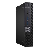 Dell OptiPlex 7040 Micro reacondicionado, mini ordenador negro compacto