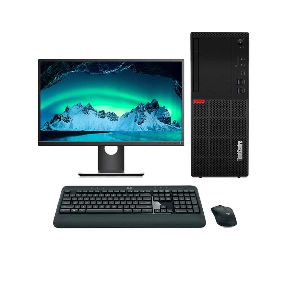Pack Lenovo M920T MT reacondicionado con monitor 23 pulgadas, teclado y ratón inalámbricos