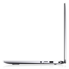Lateral opuesto del Dell Latitude 9410 2 en 1 abierto, mostrando el grosor del chasis.