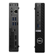Dell OptiPlex 5090 Micro reacondicionado, panel trasero con doble DisplayPort 1.4