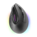 Ratón gaming Mars Gaming MM-SK vertical tri-mode negro