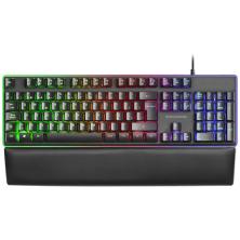Teclado gaming Mars Gaming MK320ES con iluminación RGB, vista superior