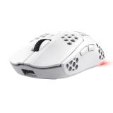 Ratón gaming Trust GXT 929 Helox blanco, con iluminación RGB