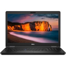 Dell Latitude 5580 abierto, pantalla de 15,6 pulgadas