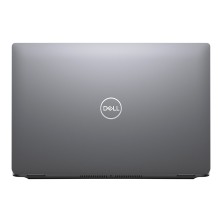 Dell Latitude 5420 cerrado, vista trasera plana con el logotipo Dell