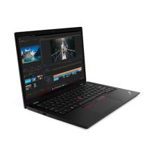 Lenovo ThinkPad L13 Gen 3 abierto en ángulo, teclado negro con TrackPoint