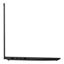 Lenovo ThinkPad E15 Gen 4 visto de lado derecho con la tapa entreabierta