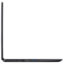 Acer Aspire 3 A317-51 cerrado, lateral izquierdo con RJ-45, HDMI y USB 3.0