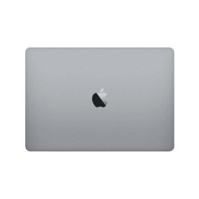 Apple MacBook Pro 13 cerrado, tapa de aluminio gris con logo de Apple