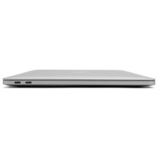 Apple MacBook Pro 13 cerrado visto de lado, grosor de 1,49 centímetros