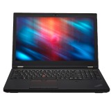 Lenovo ThinkPad P52 abierto de frente, pantalla de 15,6 pulgadas