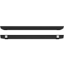 Lenovo ThinkPad X280 cerrado, vistas frontal y trasera del chasis
