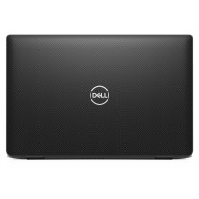Dell Latitude 7320 cerrado, vista trasera plana con el logotipo Dell