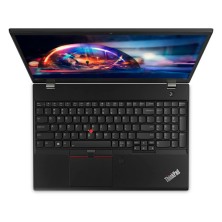 ThinkPad T580 reacondicionado abierto en diagonal hacia la derecha