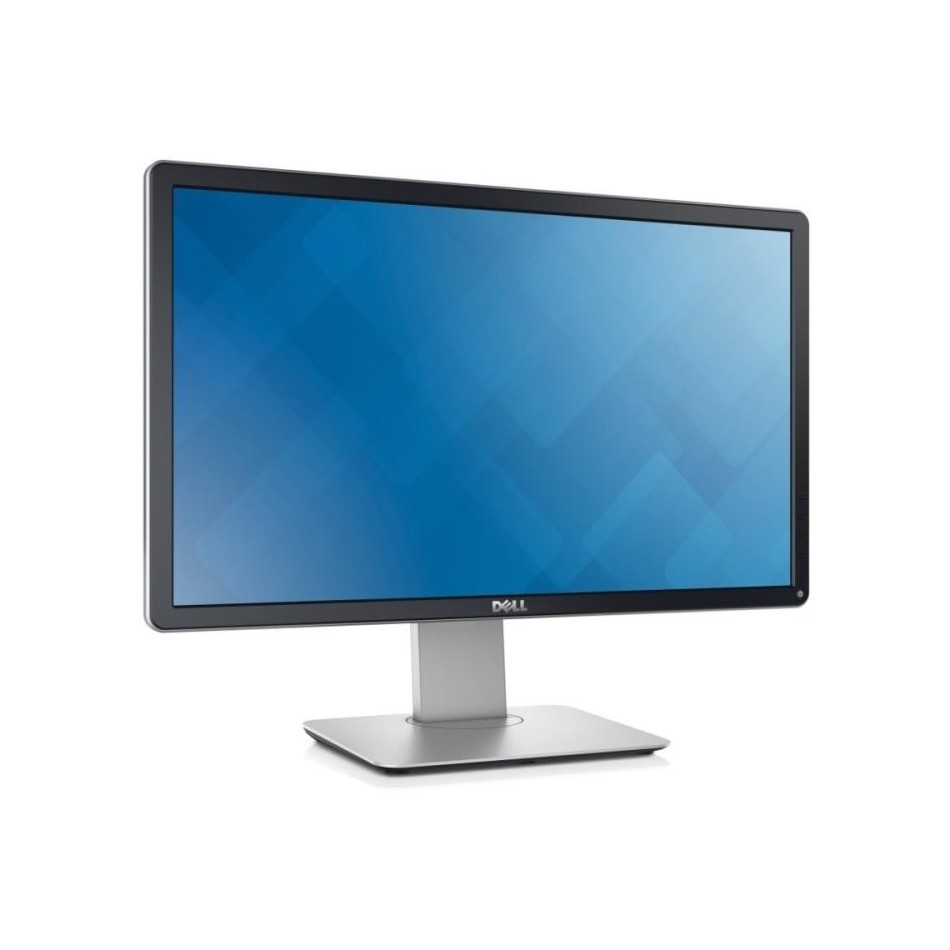 Monitor Dell P2314H reacondicionado de 23" FHD con puertos VGA, DVI y DisplayPort.